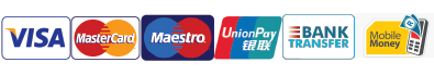 Accepted cards and mobile money