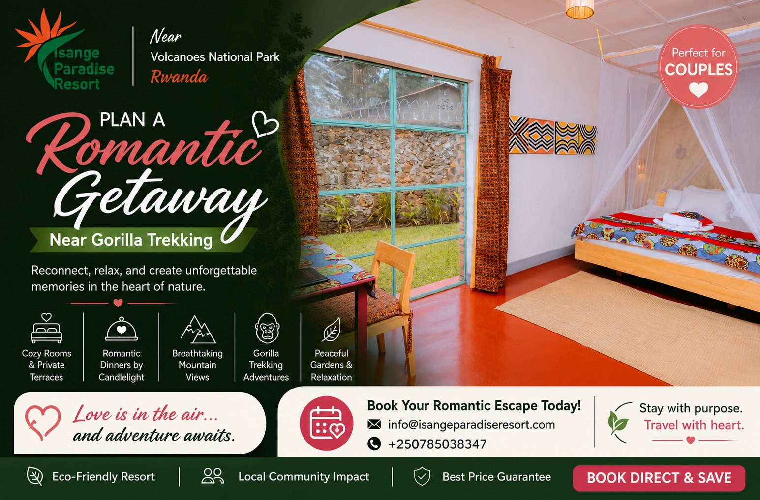 Plan a Romantic Getaway Near Gorilla Trekking
