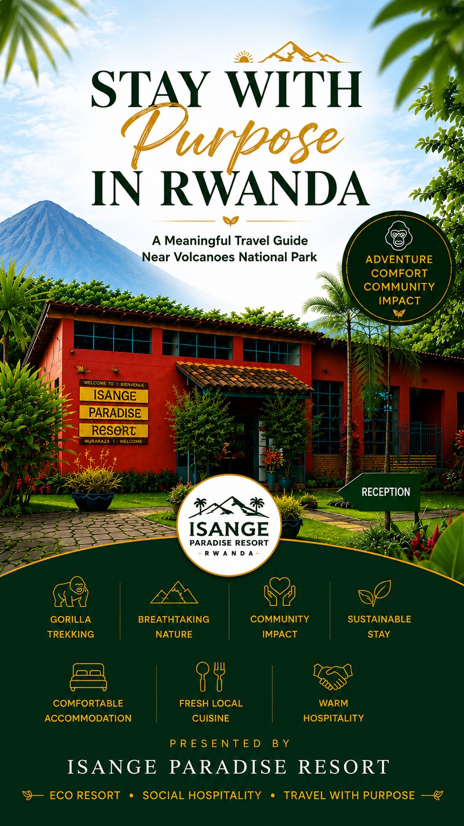 Isange Paradise Eco Resort in Musanze